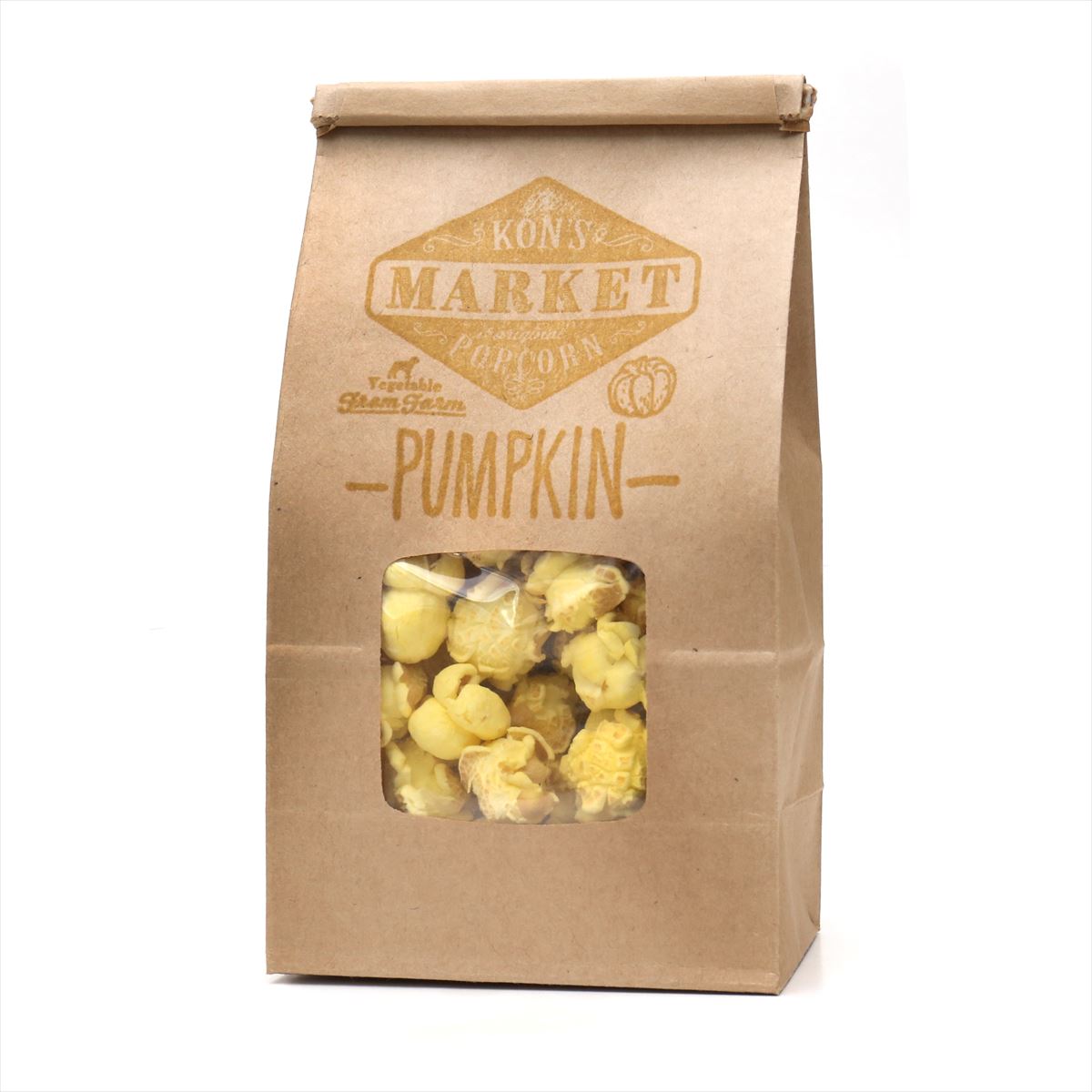 コンズマーケット オリジナルポップコーン　ベジタブル フロム ファーム　かぼちゃ